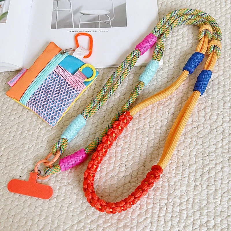 Adjustable Lanyard with Multi-Color Accents Stornfield