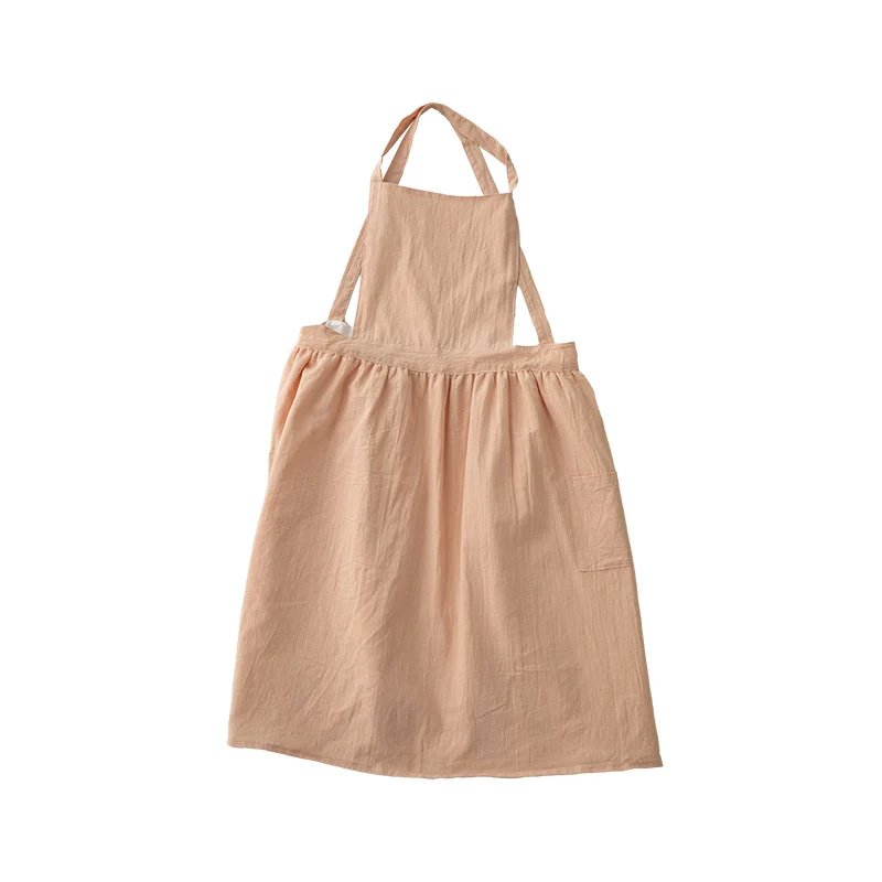 Lässiges Schürzenkleid mit verstellbaren Trägern, geraffter Taille und Seitentaschen Karnz