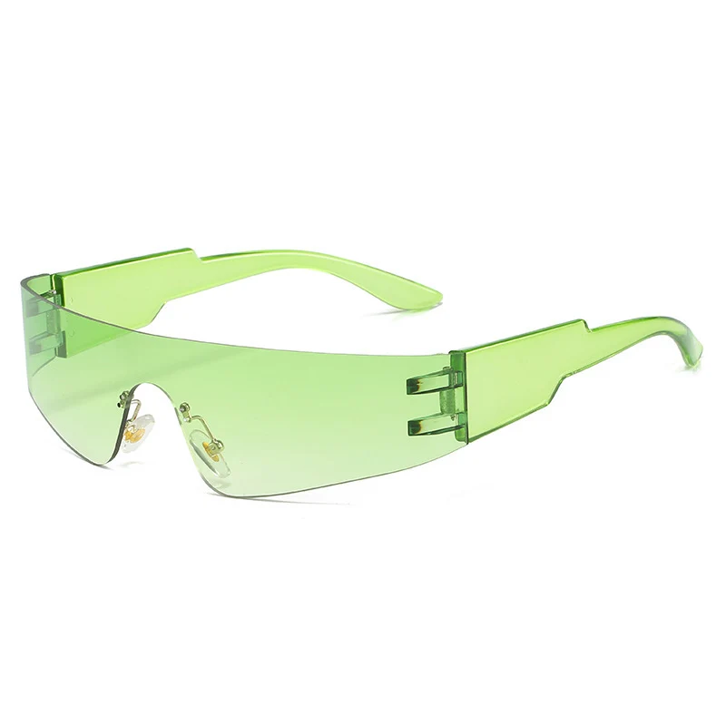 Oversized Schutzschild Sonnenbrille Karnz