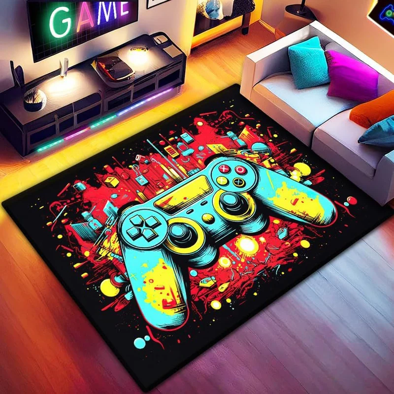 Gaming-Controller-Themenbereichsteppich Karnz