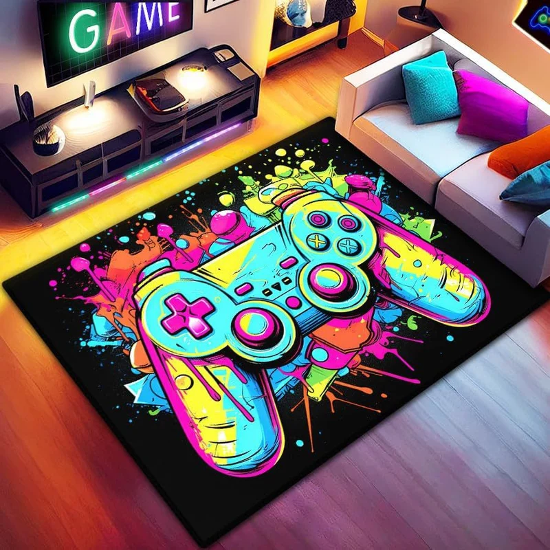 Gaming-Controller-Themenbereichsteppich Karnz