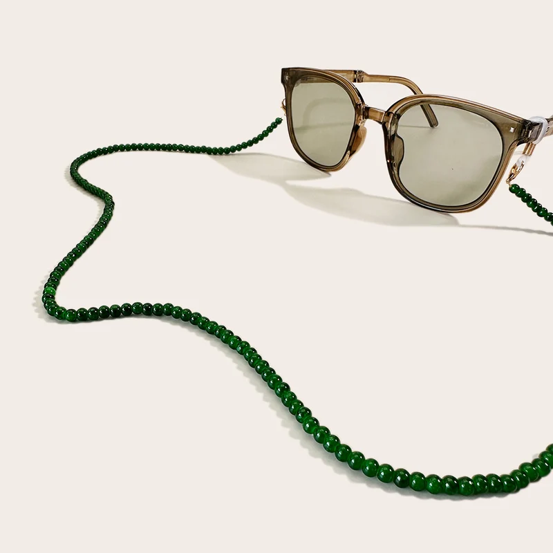 Stylische Perlen-Brillen-Kette Karnz