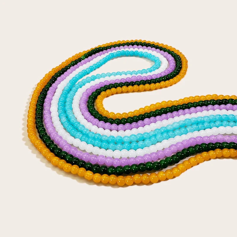 Stylische Perlen-Brillen-Kette Karnz