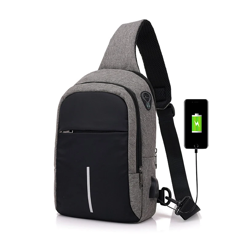 Modern USB Charging Sling Bag Stornfield
