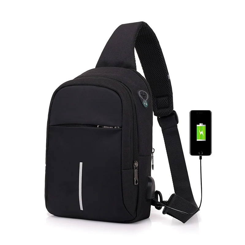 Modern USB Charging Sling Bag Stornfield