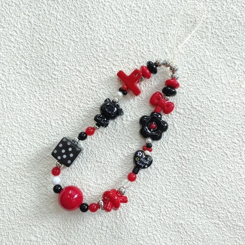 Bunte Themen Perlen Charm Armband Karnz