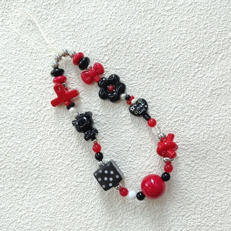 Bunte Themen Perlen Charm Armband Karnz