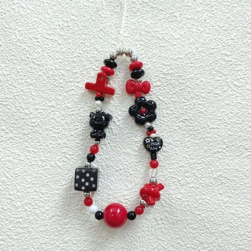 Bunte Themen Perlen Charm Armband Karnz