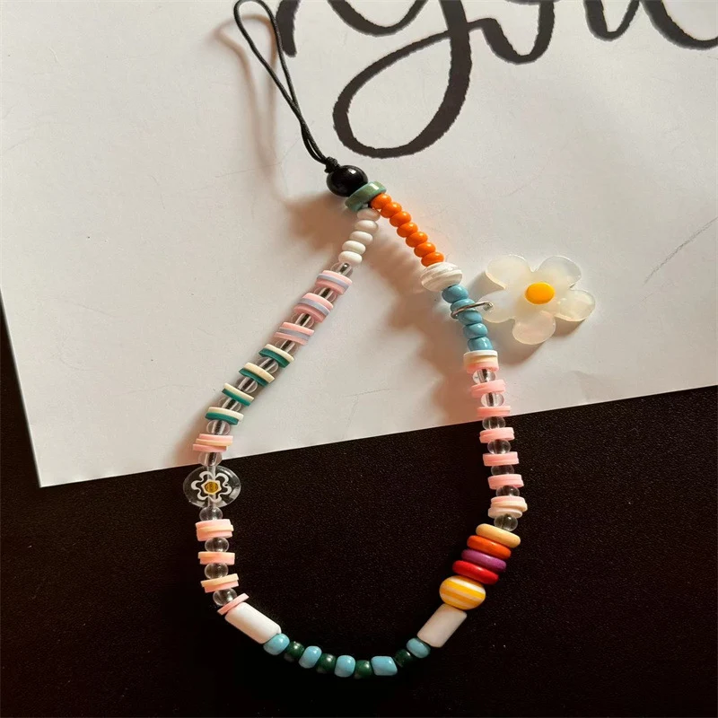 Bunte Multistrang Perlenarmband Karnz