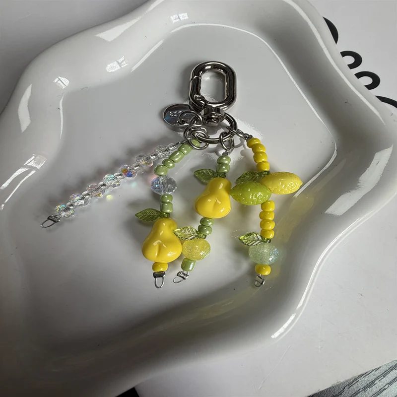 Farbige Charm Perlen Halskette Karnz