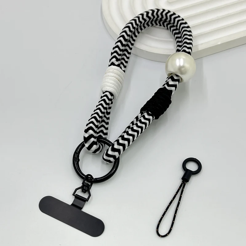 Farbenfrohes geflochtenes Handy-Lanyard-Halter Karnz