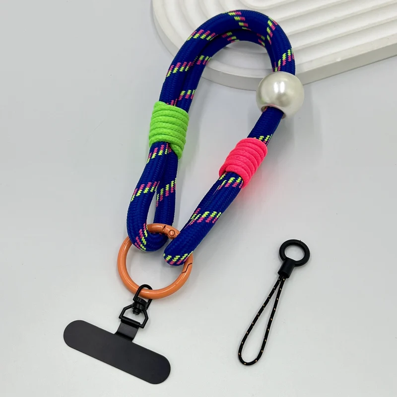 Farbenfrohes geflochtenes Handy-Lanyard-Halter Karnz
