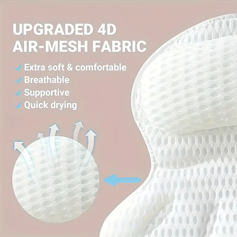 Badewannenkissen aus Polyester