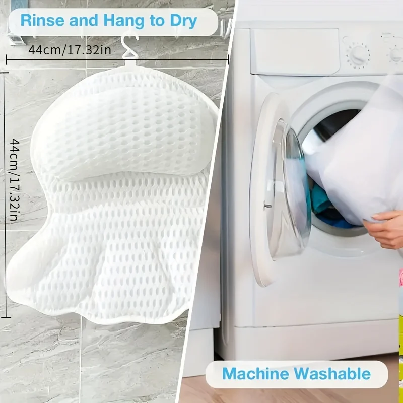 Badewannenkissen aus Polyester