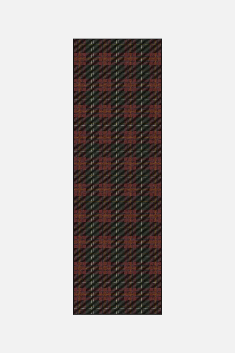Tartanmuster Kaminrot Teppich