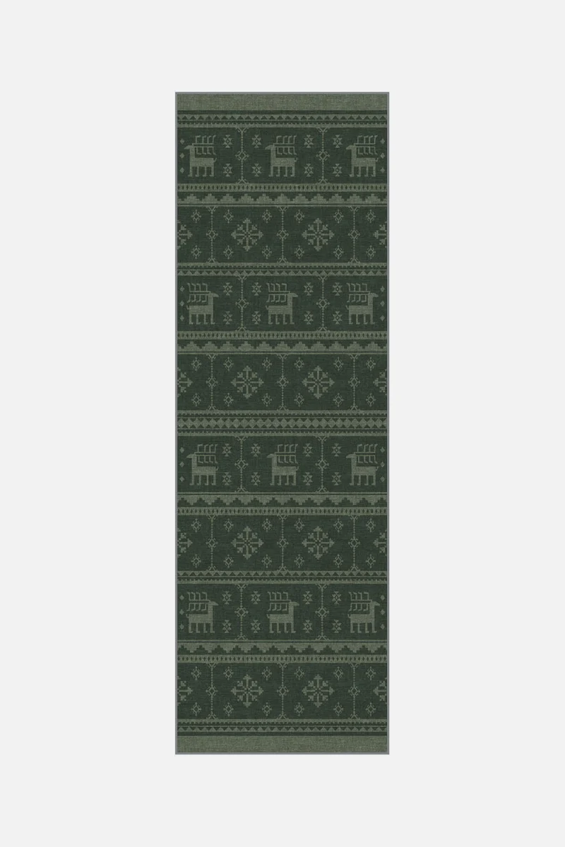 Rentiere Tannengrün Teppich