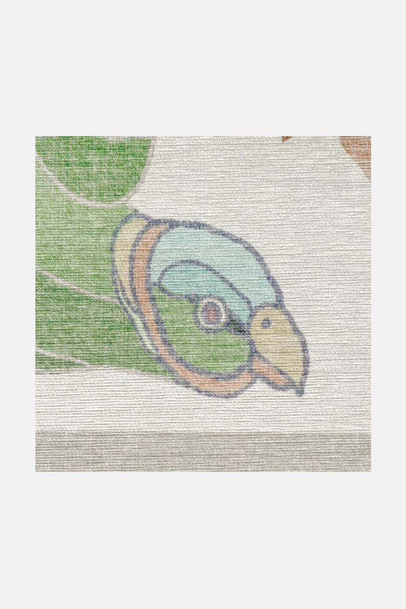 Tropenvögel Natur Teppich