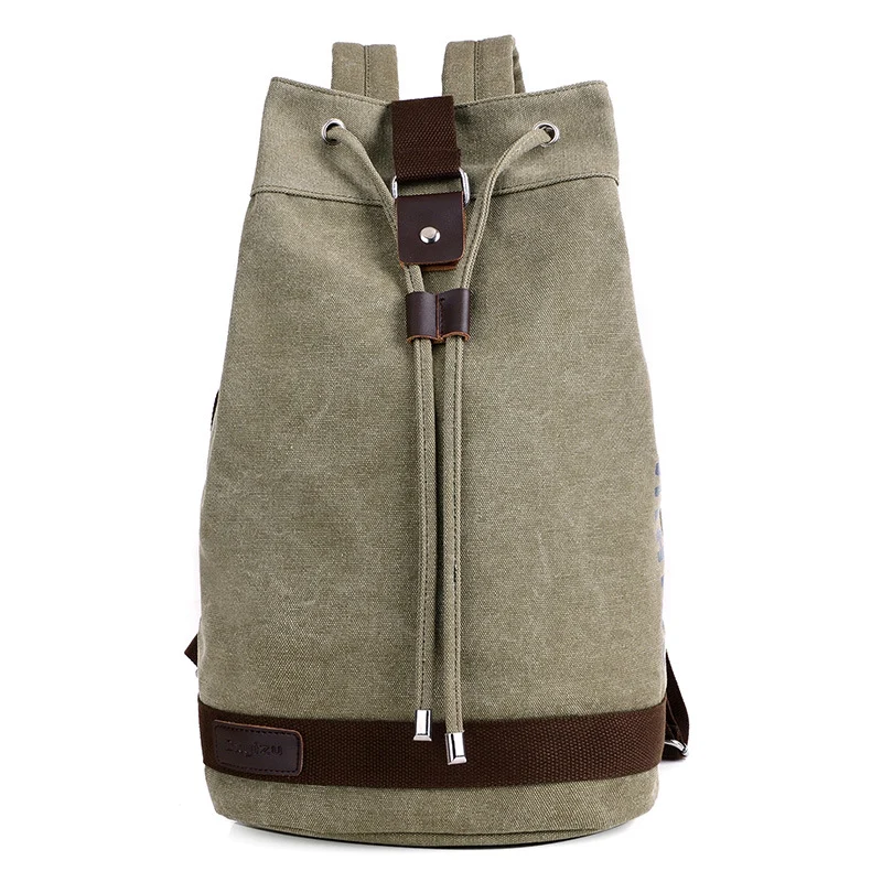 Trendy Canvas Drawstring Backpack Stornfield