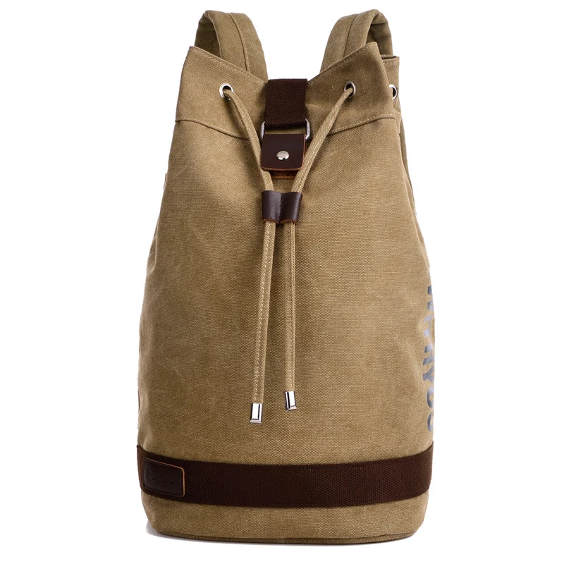 Trendy Canvas Drawstring Backpack Stornfield