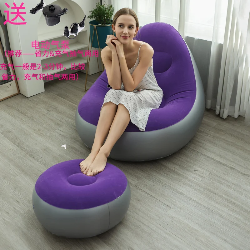 Damen Aufblasbares Komfort-Sofa mit ergonomischer Rückenlehne Karnz