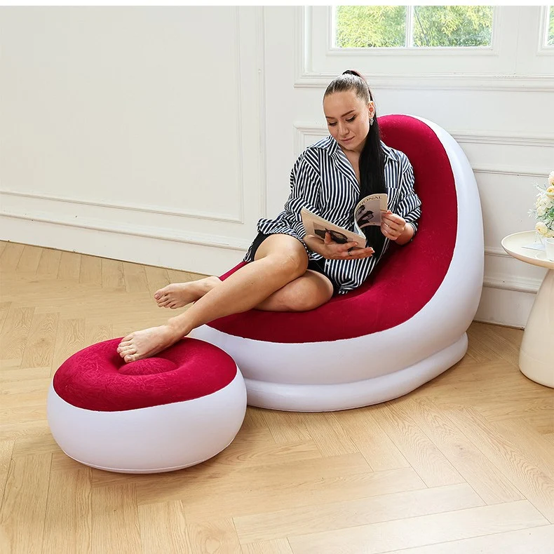Damen Aufblasbares Komfort-Sofa mit ergonomischer Rückenlehne Karnz
