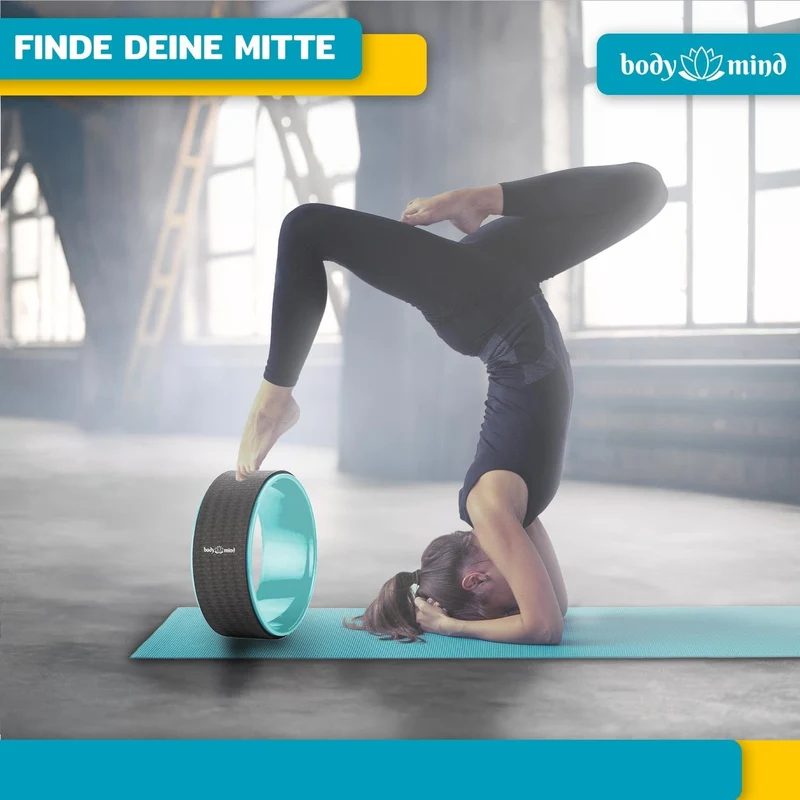 Yoga Rad Body & Mind Dharmarad - Yoga-Rolle für Rücken & Stretching