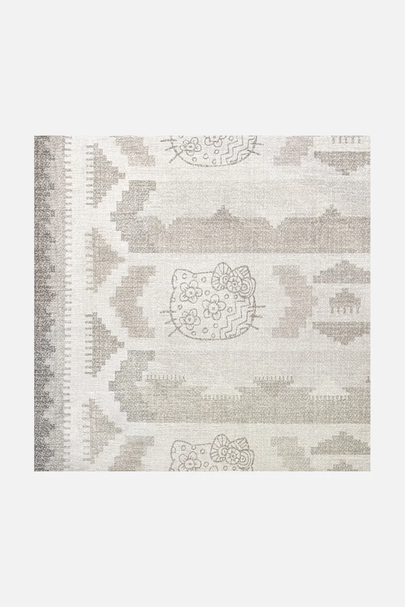 Hello Kitty Kilim Mandel Teppich