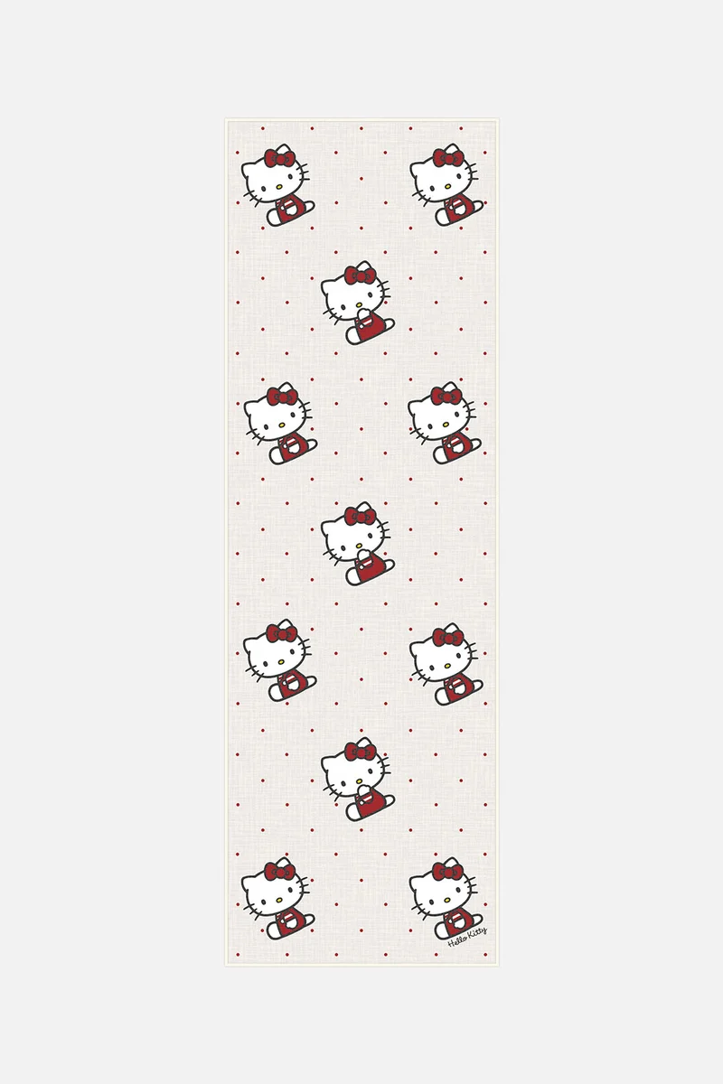 Hello Kitty Polkadot Kirsche Teppich