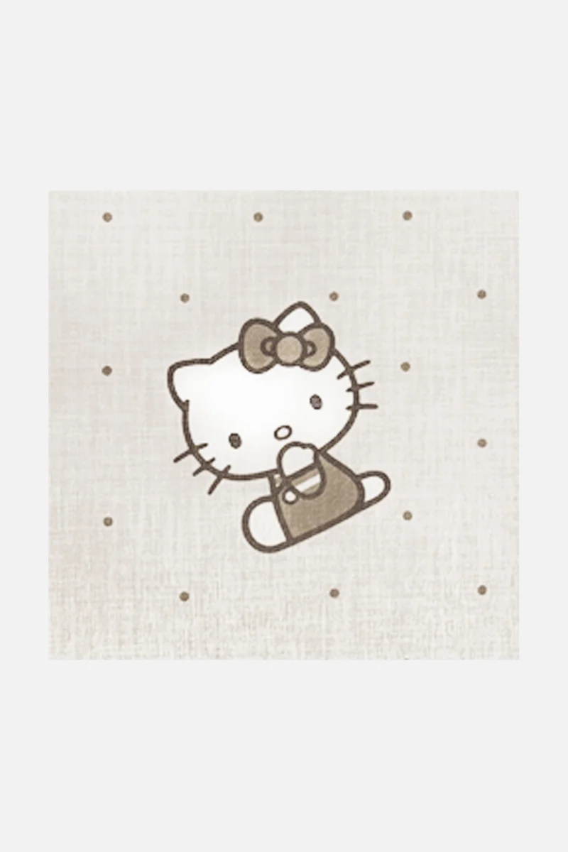 Hello Kitty Polkadot Mandel Teppich