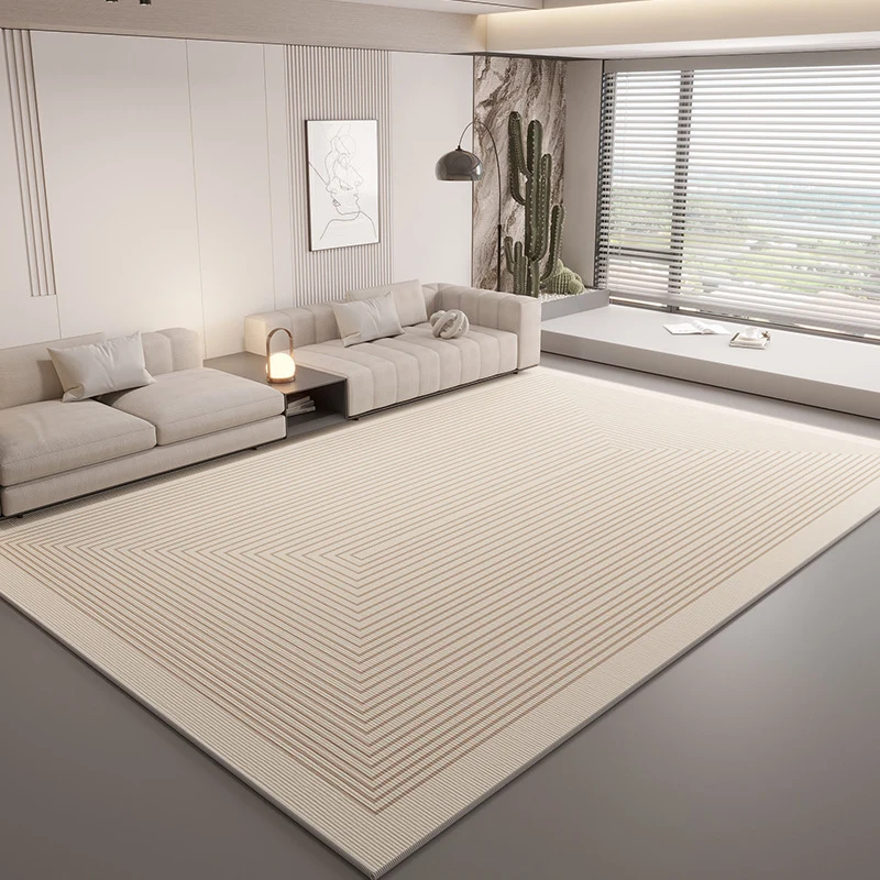 Geometrischer texturierter Teppich