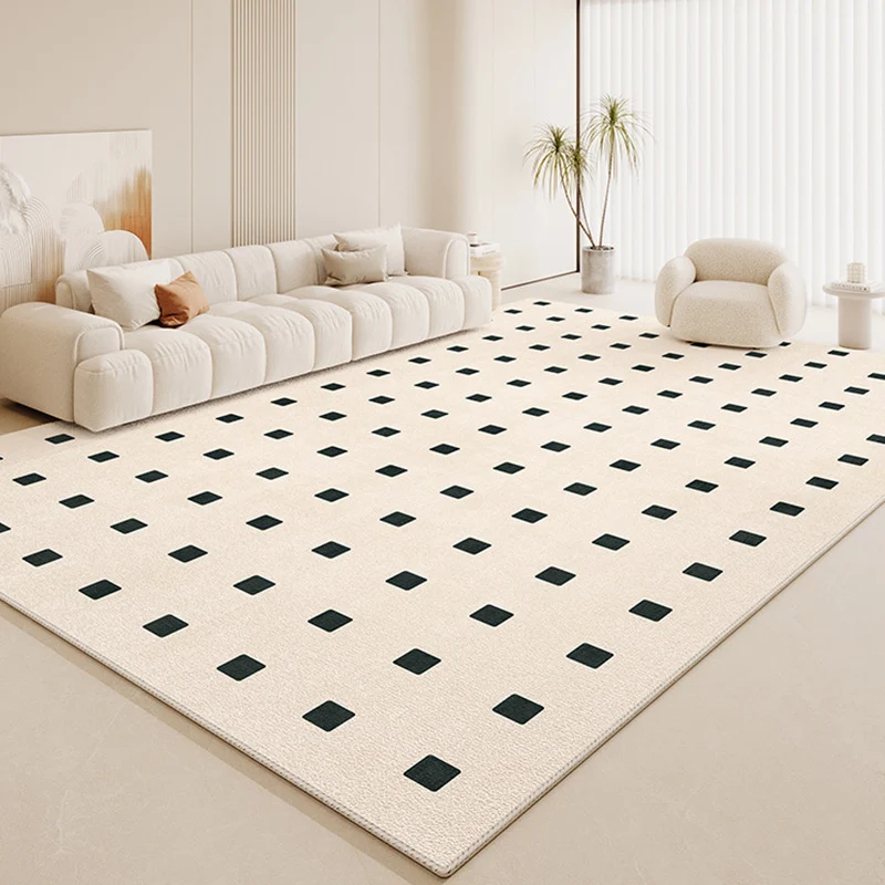Geometrischer texturierter Teppich