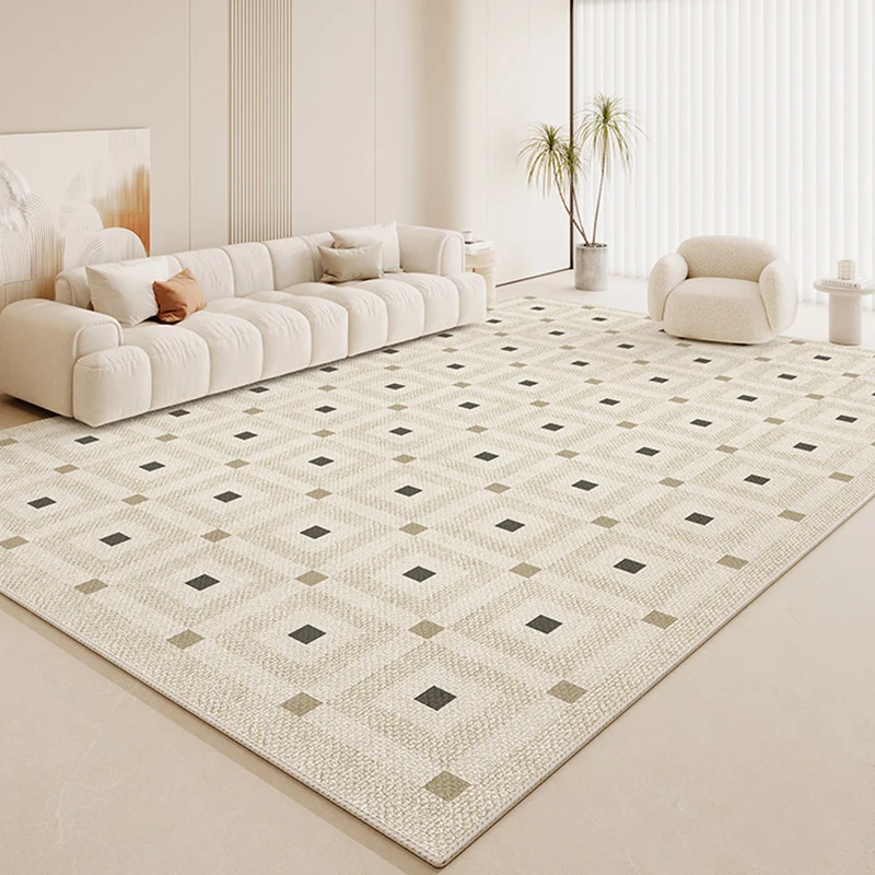 Geometrischer texturierter Teppich