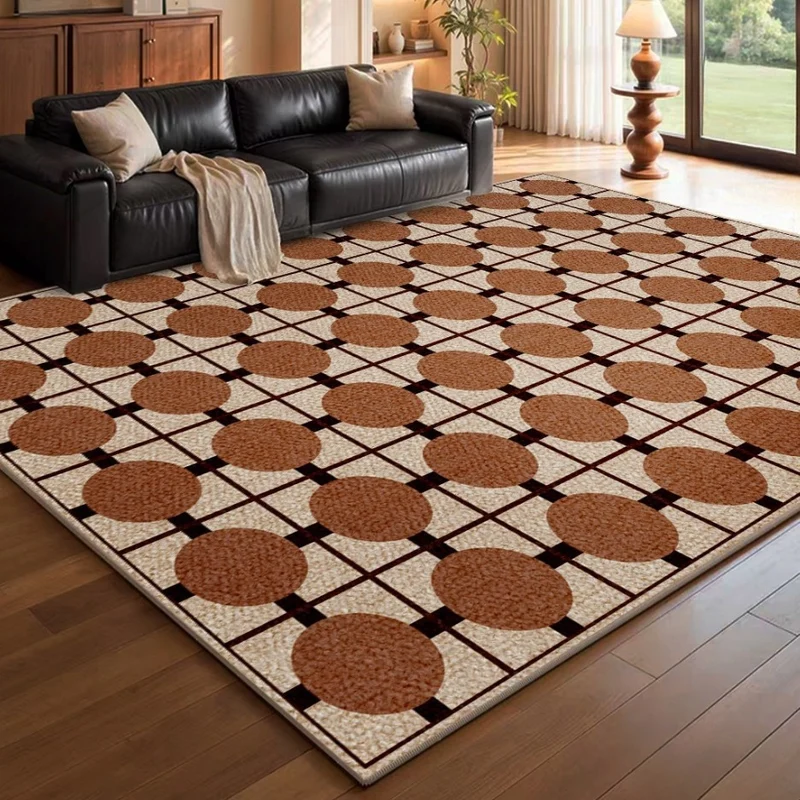 Geometrisch gemusterter Teppich