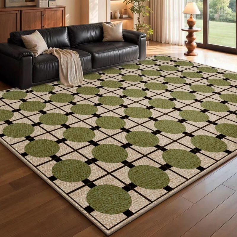 Geometrisch gemusterter Teppich