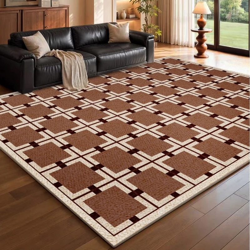 Geometrisch gemusterter Teppich