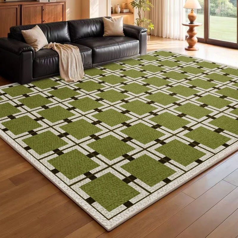 Geometrisch gemusterter Teppich