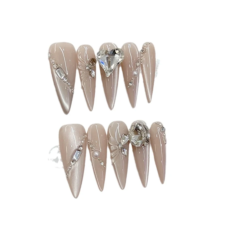 Elegant Press-On Nails Stornfield