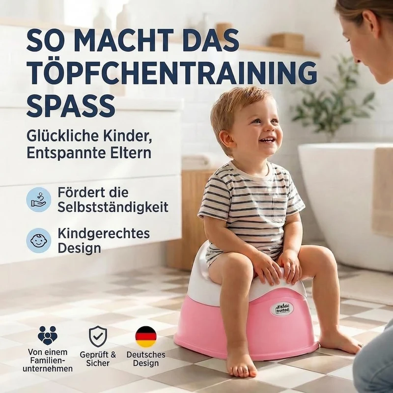 all Kids United Baby-Übungstöpfchen - Ergonomischer Toiletten-Trainer