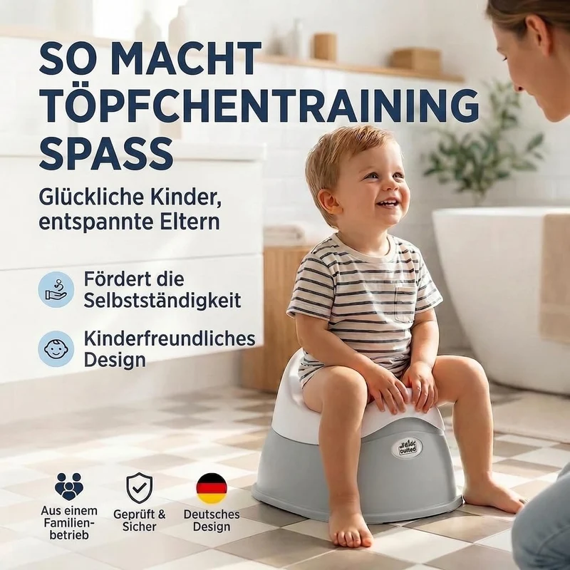 all Kids United Baby-Übungstöpfchen - Ergonomischer Toiletten-Trainer