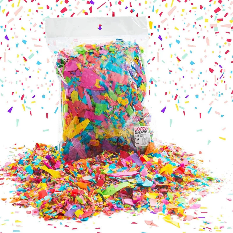Öko Konfetti-Regen 50g aus Recycling-Papier für Partys & Events