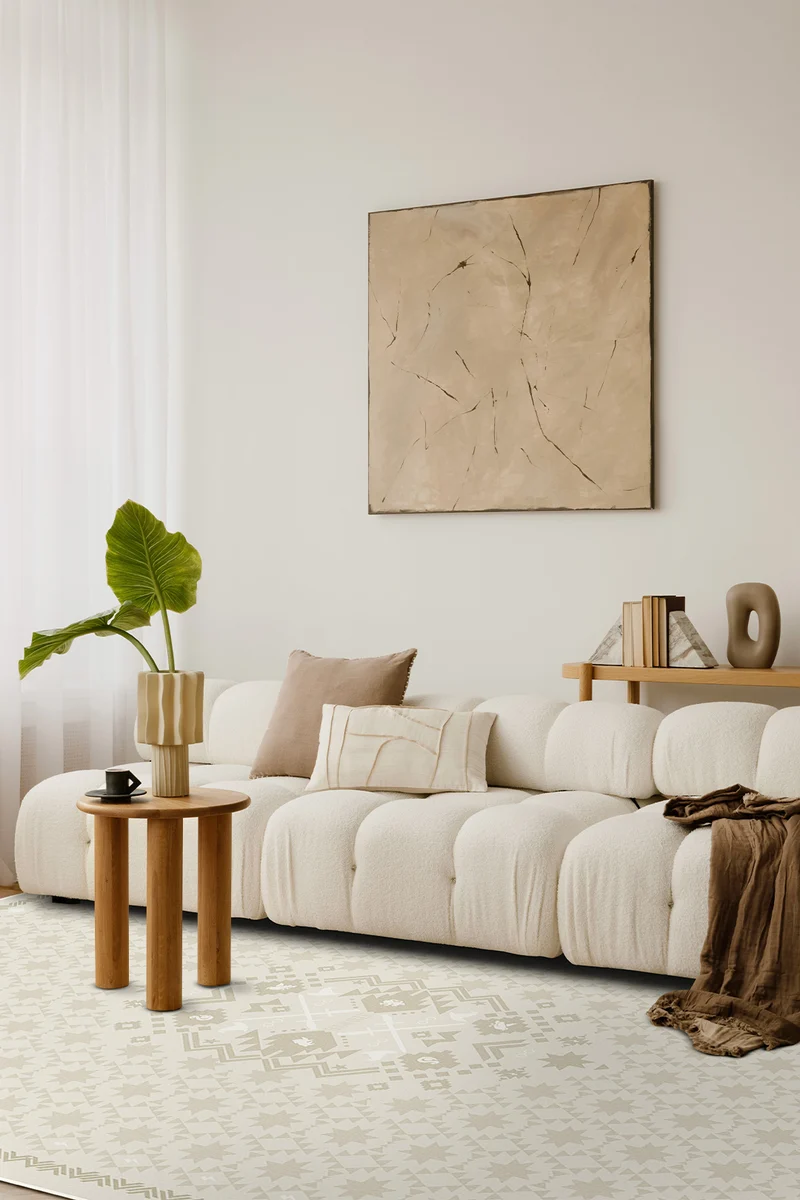 Harry Potter™ Duell Beige Teppich