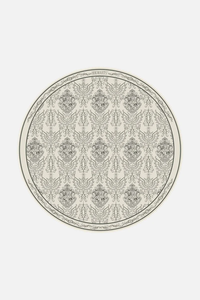 Harry Potter™ Damast Creme Teppich