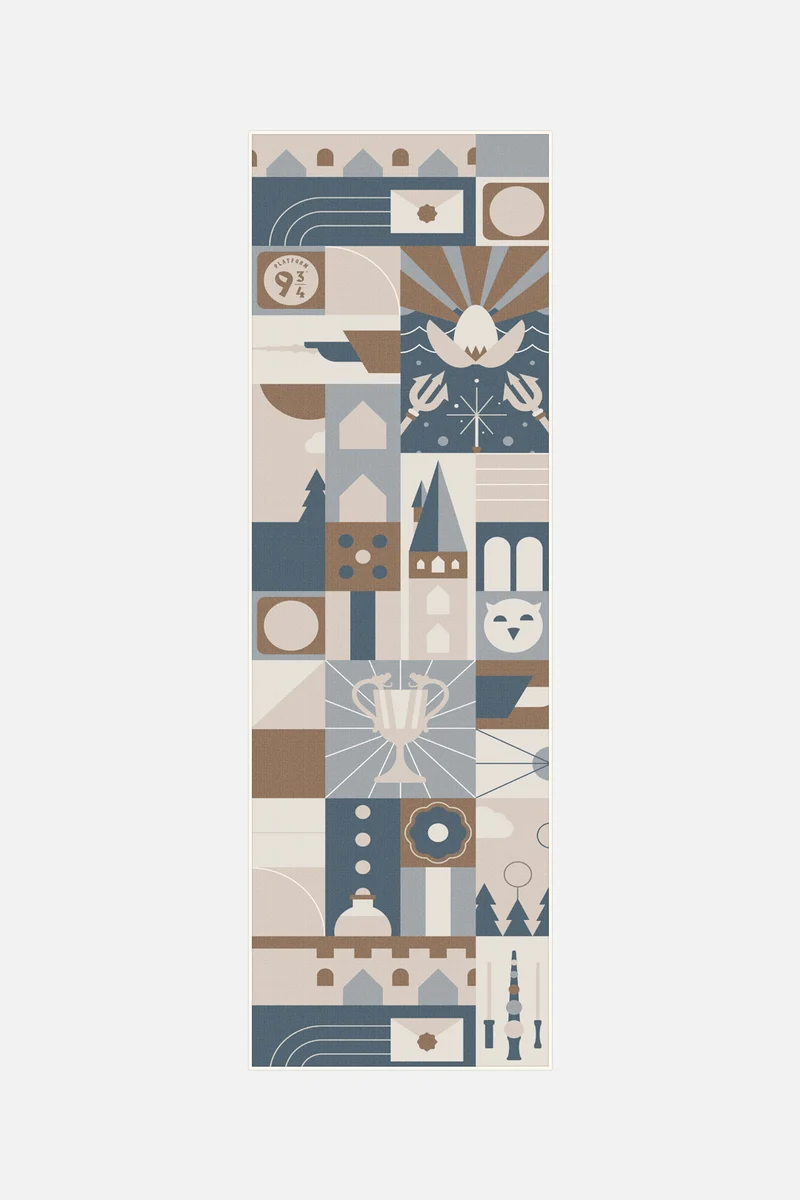 Harry Potter™ Champion Rauchblau Teppich