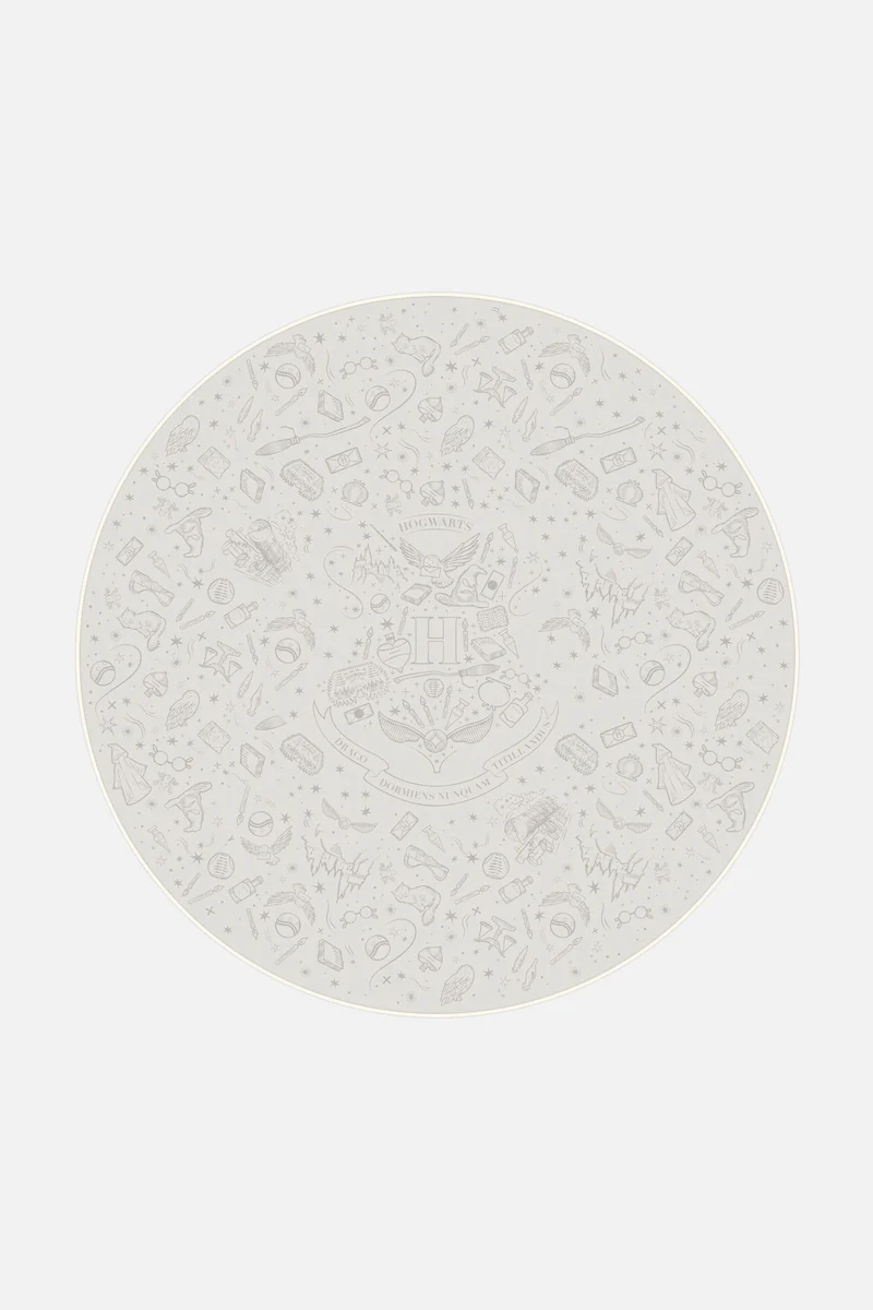 Harry Potter™ Hogwarts Creme Teppich