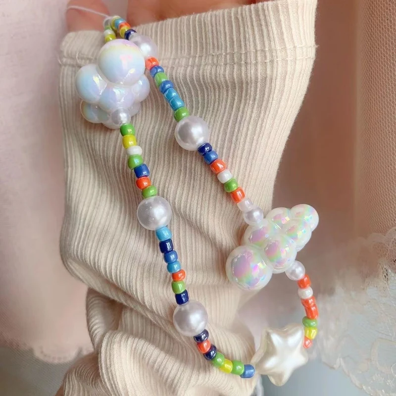 Bead-Bedeckter Brillenanhänger Karnz