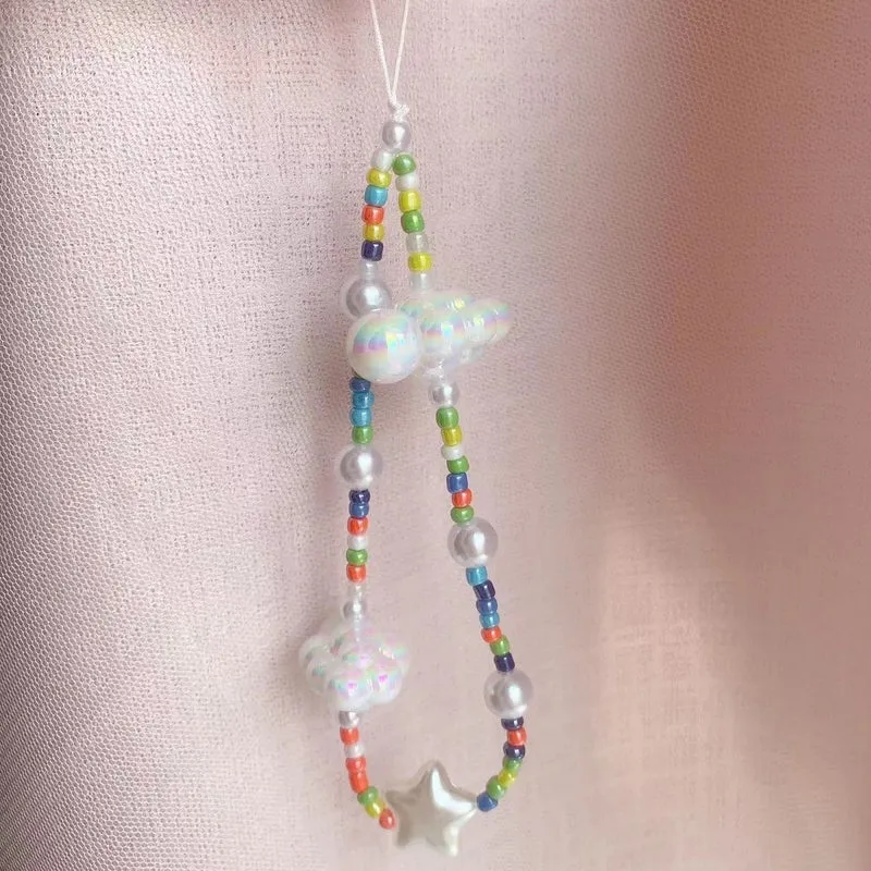 Bead-Bedeckter Brillenanhänger Karnz