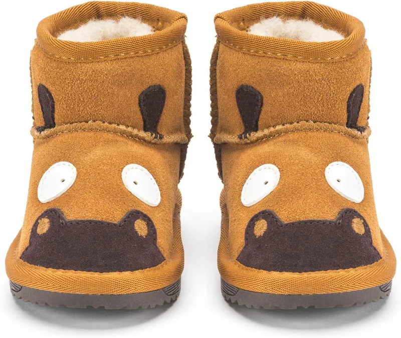 Snugs Kinder Lammfellstiefel – Warme Winterstiefel aus Rauleder