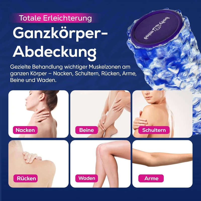 Body & Mind Faszienrolle – Massage-Rolle für Faszientraining