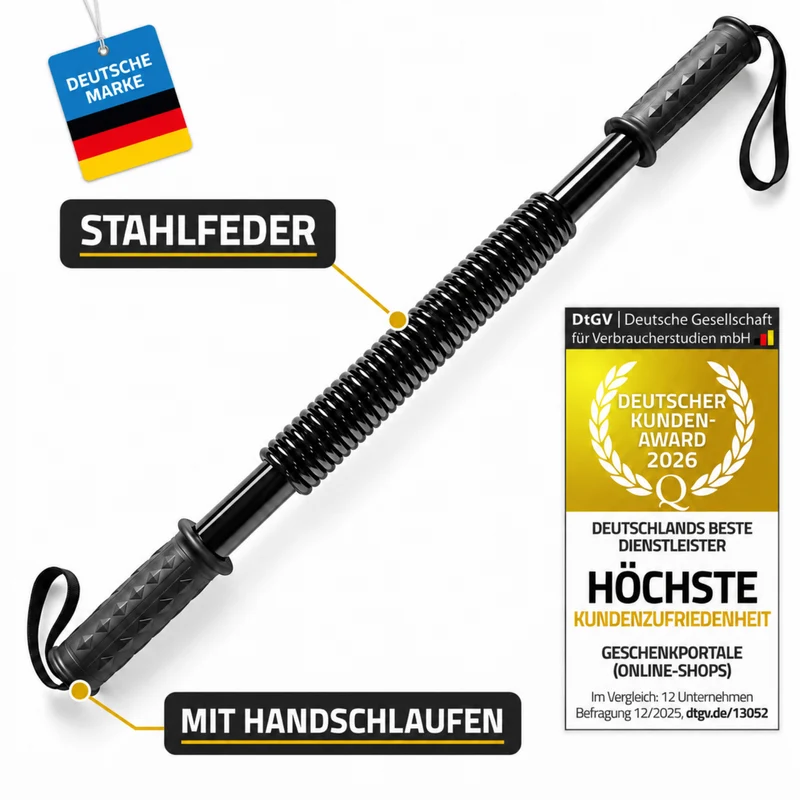 Königsfeder-Biegehantel – Effektiver Armtrainer für Krafttraining