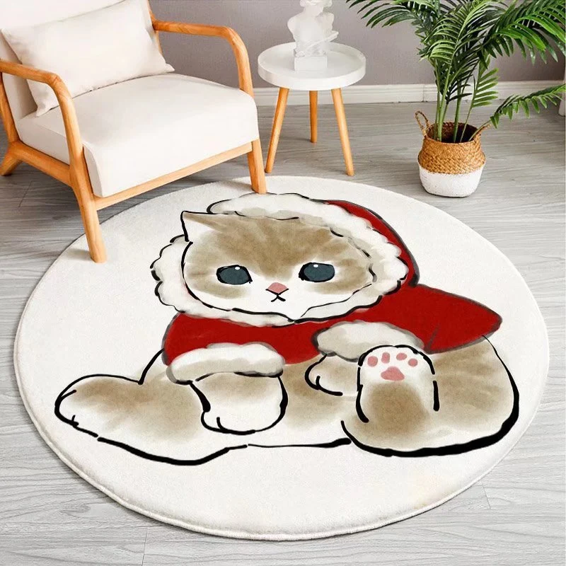 Cartoon-Themed Round Area Rug Stornfield